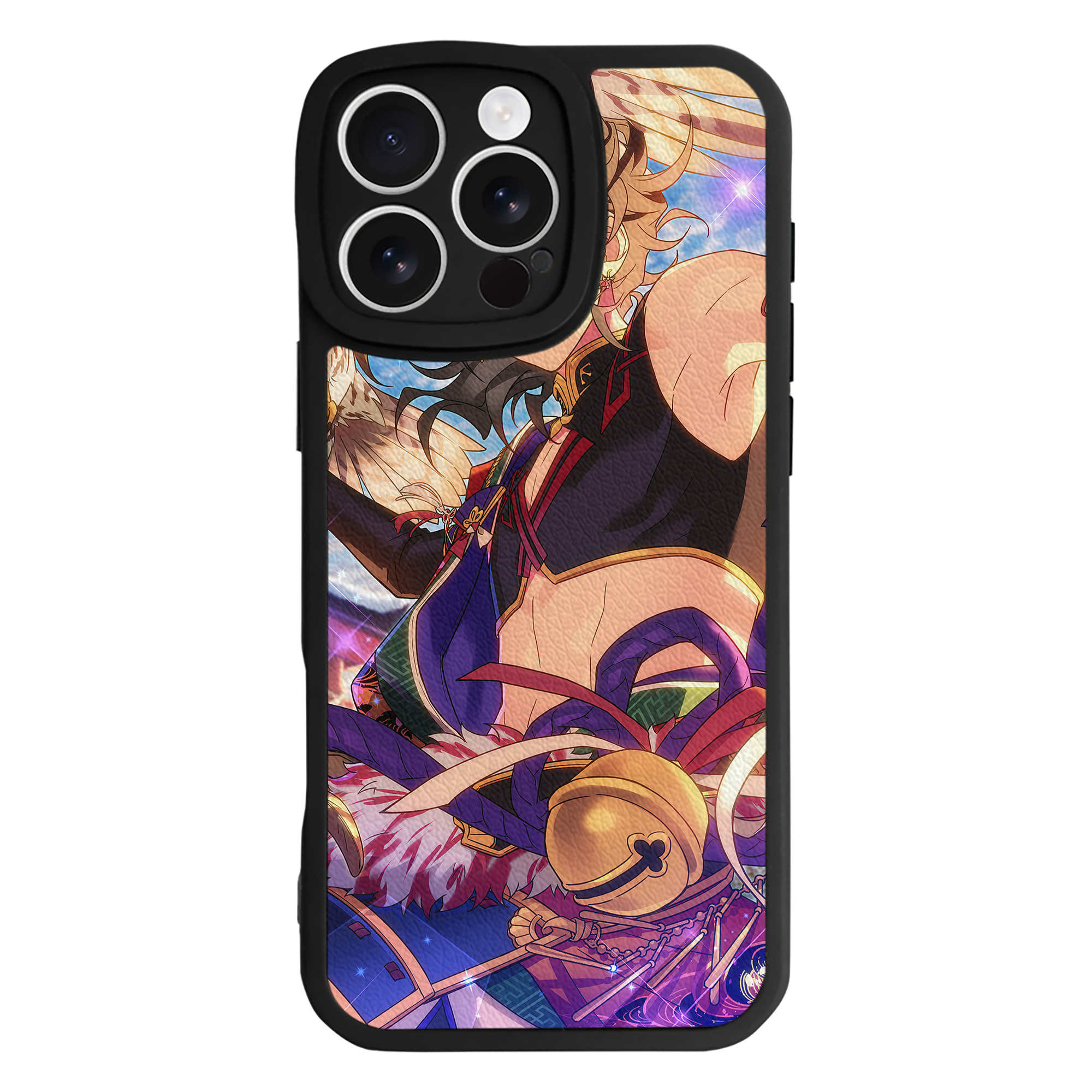 （画像用） あんさんぶるスターズ! Ensemble Stars 【iPhone 16シリーズ対応】シリコンスマホケース（レザー調） 材質：シリコン